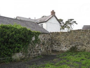 The ruins of the original farm house at Templecormac