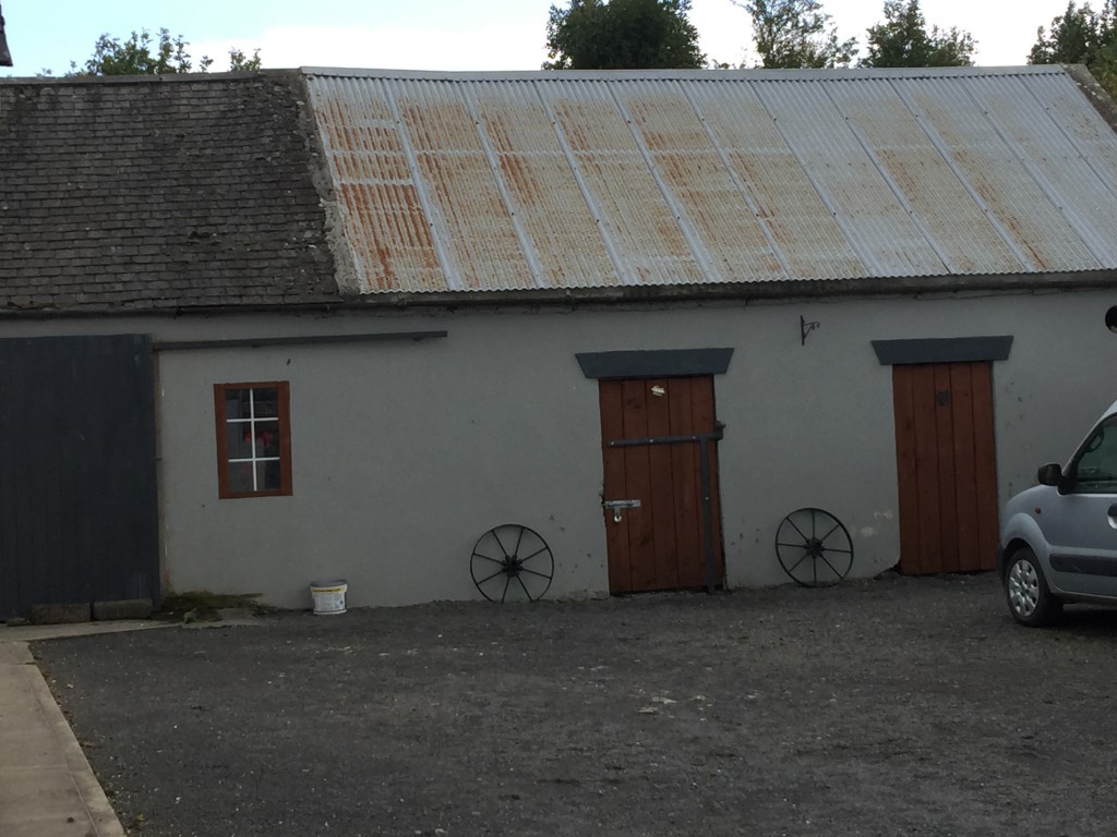One of the buildings belonging to the farm of John & Joseph Grant